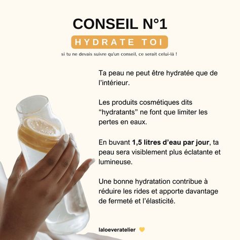 Une belle peau sans effort ? Trop facile 🌟 On sait toutes à quel point il est difficile de trouver du temps pour soi au quotdien. Ici, je te dévoile mes 5 astuces simples pour avoir une belle peau sans trop d'efforts. Prête à les découvrir ? 1️⃣ Hydrate-toi 💦 : Boire suffisamment d'eau est essentiel pour une peau saine. 1,5 litres d'eau c'est le tarif minimum ! 2️⃣ Nettoie ton visage 🧼 : Un nettoyage quotidien permet de débarrasser ta peau des impuretés et de la pollution. Utilise un ne... At Home Skincare, Glow Skincare, Led Therapy, La Pollution, Glowing Skincare, Effortless Beauty, Luminous Skin, Professional Skin Care Products, Led Light Therapy