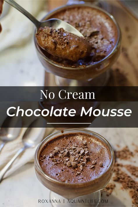 Mouse Recipes, Mousse Recipes Easy, Homemade Gourmet, Easy Chocolate Mousse, Chocolate Dipped Cookies, Chocolate Mousse Recipe, Mousse Recipes, Fool Proof, Chocolate Treats