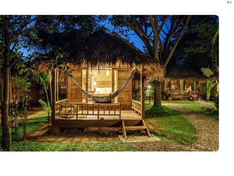 Bahay Kubo Design, Nipa Hut, Hut House, Wooden House Design, Bamboo House Design, Bahay Kubo, Tropical House Design, Resort Ideas, Jungle House