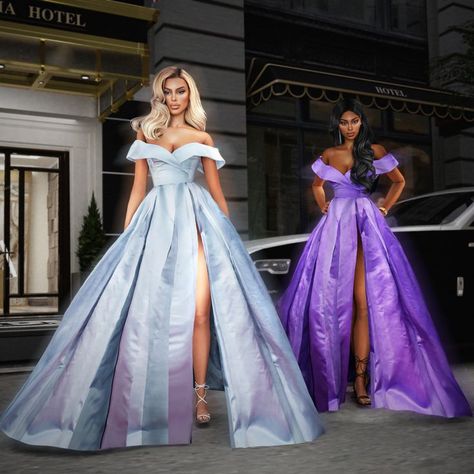 sims 4 dress download here Sims 4 Cc Big Dress, Sims 4 Poofy Dress, Sims 4 Cc Quinceanera Dress, Sims Gown Cc, Sims 4 Cc Gala Dress, Prom Dress Cc Sims 4, The Sims 4 Prom Dress, Sims 4 Cc Gown Dress, Met Gala Sims 4 Cc