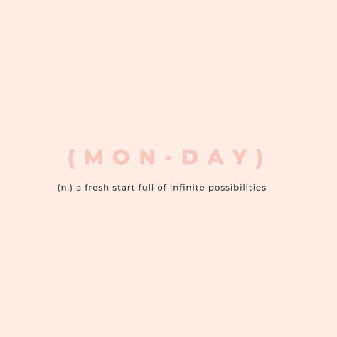 Happy Monday, everyone! 🌱 One thing I’m really trying to teach my kids is to love Mondays. Mondays aren’t just the start of a busy week—they’re a reminder that each week brings new opportunities, fresh goals, and exciting possibilities. Whether it’s learning something new, planning an adventure, or simply appreciating a clean slate, I want them to see Monday as a day full of promise. How about you? Do you embrace Mondays as a chance to start fresh, or do you find it hard to get back into th... Monday Manifestation, Love Mondays, Learning Something New, Happy Monday Everyone, Clean Slate, Day Quotes, Hard To Get, Fresh Start, Day To Day