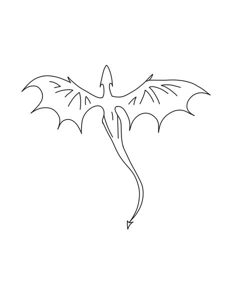 Dragon Wing Drawing, Elegant Dragon Tattoo, Line Art Dragon, Dragon Lineart, Dragon Line Art, Dragon Tattoo Outline, Bookish Crewneck, Baby Dragons Drawing, Dragon Outline