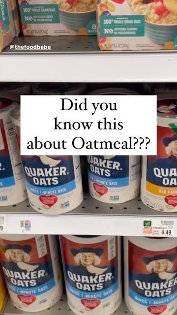 Pinhead Oatmeal Recipes, Vani Hari, Quaker Oatmeal, Old Fashioned Oats, Instant Oats, Bob S, Oats Quaker, Instant Oatmeal, Bobs Red Mill