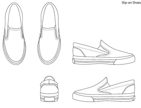 Moving Labels, Shoe Sketch, Shoe Illustration, Sneakers Sketch, Shoe Template, Nike Box, Drawing Shoes, Shoe Sketches, Flat Drawings