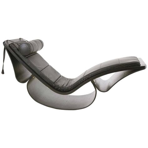 Oscar Niemeyer Chaise Longue - Chaise Lounge Model Rio Prod. Fasem Italy Italian Modern Leather, Ash Sea Container Homes, Modernist Architects, Oscar Niemeyer, Container House Design, Modern Architecture House, Futuristic Architecture, Modern Chairs, Sale House, Chaise Lounge