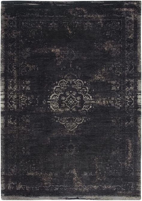 Different Interior Design Styles, Vintage Medallion, Leather Rug, Rug Direct, Medallion Design, House Doctor, Black Rug, Abstract Rug, Design Web