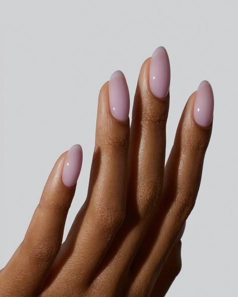 A semi-sheer, soft purple with a glowy finish and a hint of milkiness. Shade is LAVENDER WATER and it’s one of our bestsellers and most talked about colours! Soft Dramatic Nails, Light Pinkish Purple Nails, Neutral Lavender Nails, Pearl Lavender Nails, Shear Pink Nails, Sheer Jelly Nails, Purple Milky Nails, Fall Pastel Nails, Sheer Nail Colors