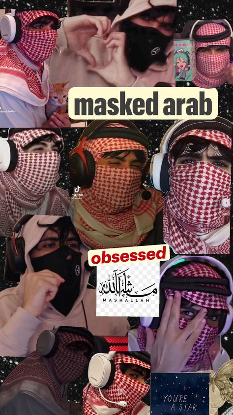 My first love💕#masked arab#arabic #arabian #youtuber #love#loveaesthetic Masked Arab, Obsessed Aesthetic, Arab Video, Gboard Keyboard Theme Aesthetic, Arab Guys, Mask Guy, Real Memes, My True Love, My First Love