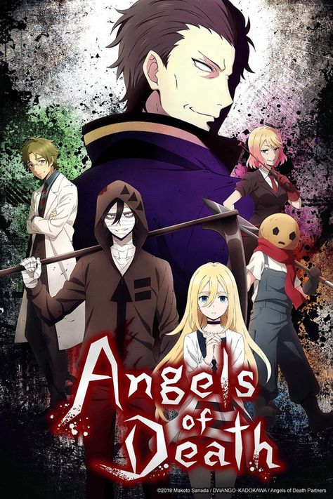 Satsuriku no tenshi ONA Anime Poster, An Anime, Angel, Anime