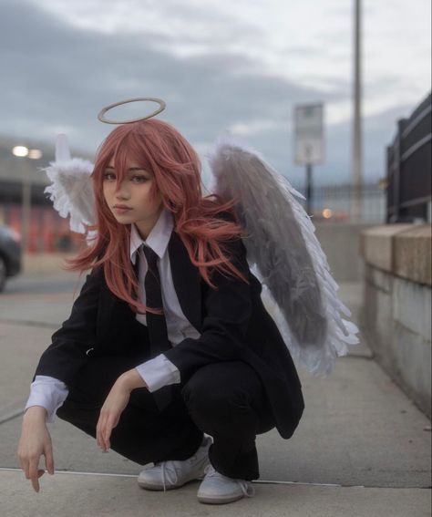 Female Cosplay Ideas, Angel And Devil Costume, Cosplay Ideas Women, Anime Cosplay Ideas, Angel Devil, Anime Guy, Anime Halloween, Anime Cosplay Costumes, Male Cosplay