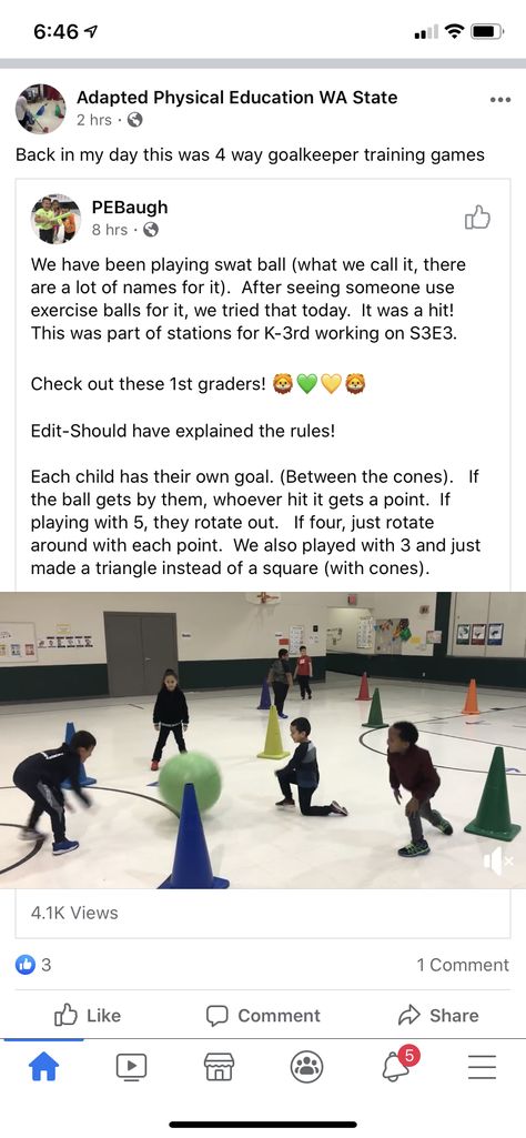 1st Grade Pe Activities, Physical Education Bulletin Boards, Elementary Games, Adapted Physical Education, Club Games, Gym Games For Kids, Goalkeeper Training, Elementary Physical Education, Throwing Games