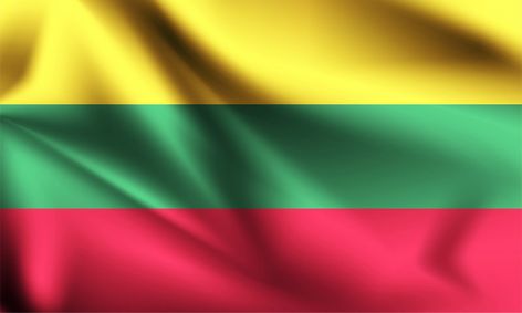 Lithuania flag blowing in the wind. | Premium Vector #Freepik #vector #flag #emblem #country #national United Nations Organization, Corporate Identity Mockup, Lithuania Flag, Cape Town Travel, Independence Day Background, Blowing In The Wind, France Flag, Italy Flag, Ribbon Decorations