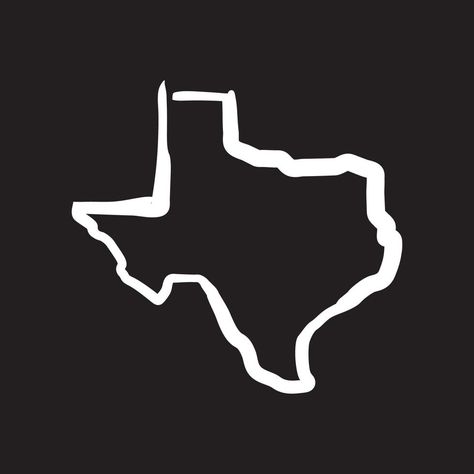 line brush map texas logo symbol icon vector graphic design illustration idea creative Texas Logo Design Ideas, Texas Logo Design, Texas Illustration, Texas Logo, Texas Graphic, Hoodie Ideas, Car Freshies, Logo Symbol, Outline Drawing