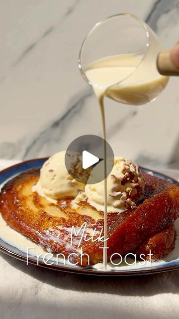 French Toast Recipe Videos, French Toast Receta, French Toast Video, Milk French Toast, Brunch Toast, Bread French Toast, French Bread French Toast, French Toast Recipe, Indian Sweets