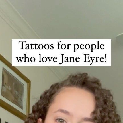 Emma Jane Austen Tattoo, Jane Eyre Fanart, Jane Eyre Tattoo Ideas, Classic Literature Tattoos, Jane Eyre Tattoo, Jane Austen Tattoo, Jane Eyre Love Quotes, Jane Eyre Aesthetic, Jane Eyre Illustration