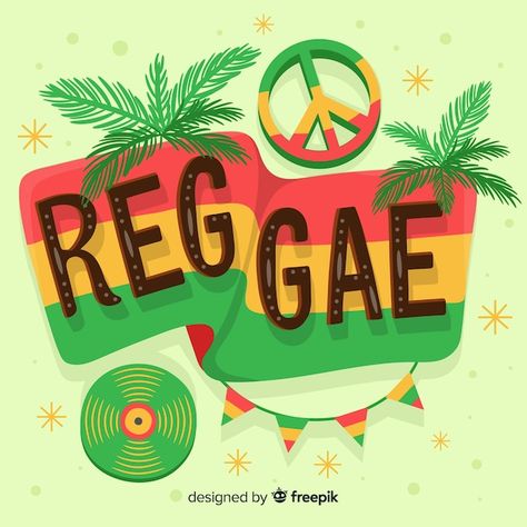 Fundo de reggae de elementos | Free Vector #Freepik #freevector #rastafari #reggae #jamaica #rasta Reggae Background, Rasta Party, Graphic Editing, Backgrounds Free, Displaying Collections, Bob Marley, Vector Photo, Twitter Card, Jamaica