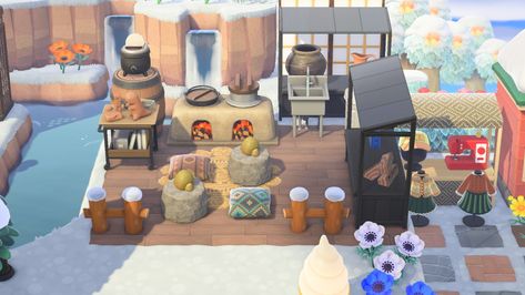 Acnh Science Area, Science Area, Animal Crossing, Custom Design, Table Decorations, Animals, Design