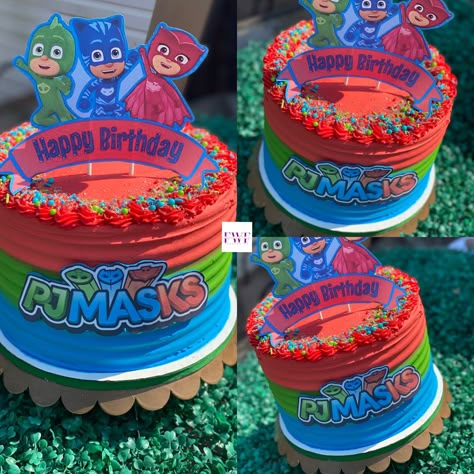 Pjmask Birthday Party Ideas, Pj Mask Birthday Cake, Pj Masks Cupcakes, Pjmasks Cake, Pj Mask Cake Ideas, Pj Mask Cake, Pj Mask Birthday Party, Pj Masks Birthday Party Ideas, Pj Masks Birthday Cake