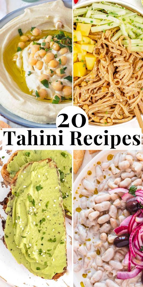 Tahini Potatoes, Tahini Recipe Dinners, Tahini Ideas, Recipes Using Tahini Paste, Tahini Uses, Recipes With Tahini, Make Tahini, Garlic Water, Tahini Recipes