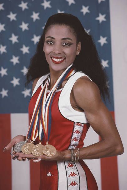 Florence Griffith Joyner, Flo Jo, Field Athletes, American Athletes, Black Legends, Summer Olympic Games, Black Celebrities, Sports Stars, Summer Olympics