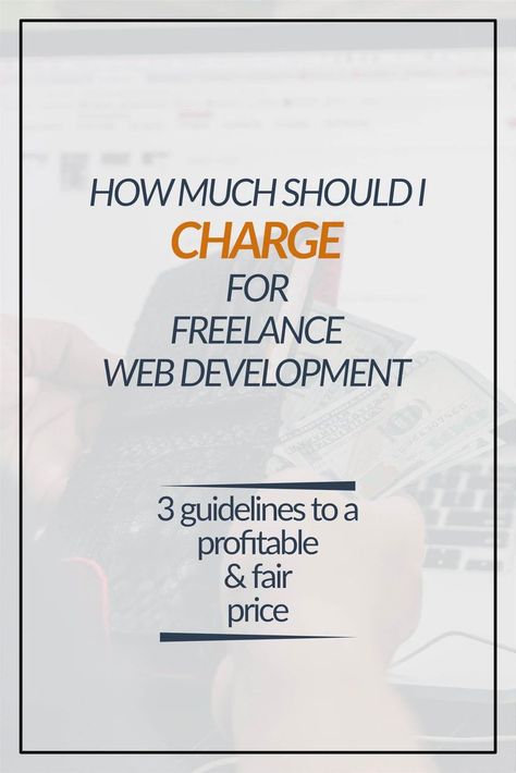 When I started freelancing, this was the #1 question for me, “How much should I charge for freelance web development?” Over time I’ve been able to create a number of guidelines that have made answering this question easier. In this post, I will share these three guidelines with the hope that it helps other freelancers out there charge profitable and fair rates more easily and with more confidence. Web Design Black, Javascript Code, Web Design Websites, Online Web Design, Web Design Quotes, Learn Web Development, Freelance Web Design, Web Programming, More Confidence