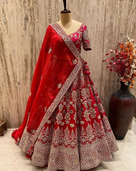 Book ur orders now Like ✔ Share ✔ Tag ✔ Invite your friends this Page *****For Immediate response and Price Please Inbox in our page or whatsapp or call us on +919748822853 #bride #bridetobe #bridesmaidoutfit #bridesmaids #bridesmaid #bridemaids #indian #indianwedding #indianweddings #indianweddingbuzz #indianweddingdress #indianweddingwear #indianweddingstyle #indianweddingseason #indianweddingdecor #bollywood #punjabisuit #indiancanada #india #usaindians #usaindianclothing #usaindianjewell Latest Bridal Lehenga Designs, Red Bridal Dress, Bridal Lehenga Designs, Latest Bridal Lehenga, Indian Outfits Lehenga, Wedding Lehenga Designs, Indian Bride Outfits, Bridal Lehenga Collection, Latest Bridal Dresses