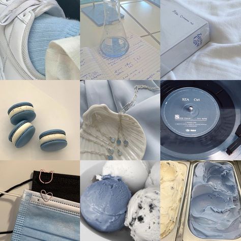 Blue Grey Mood Board, Mood Boards Aesthetic Blue, Blue Instagram Layout, Light Blue Moodboard, Blue Moodboard Aesthetic, Blue Wonyoungism, Moodboard Blue, Blue Moodboard, Blue Feeds