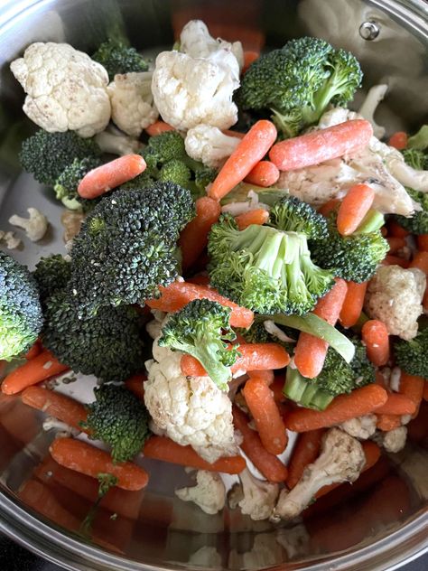 Sauteed Vegetable Medley Using Broccoli, Cauliflower And Carrots Broccoli Carrots Cauliflower Recipes, Brocoli And Carrots, Frozen Broccoli Cauliflower And Carrots Recipe, Steamed Broccoli And Cauliflower, Broccoli Cauliflower Carrots, Easy Vegetable Dishes, Easy Vegetable Stir Fry, Broccoli Curry, Side Dish For Dinner