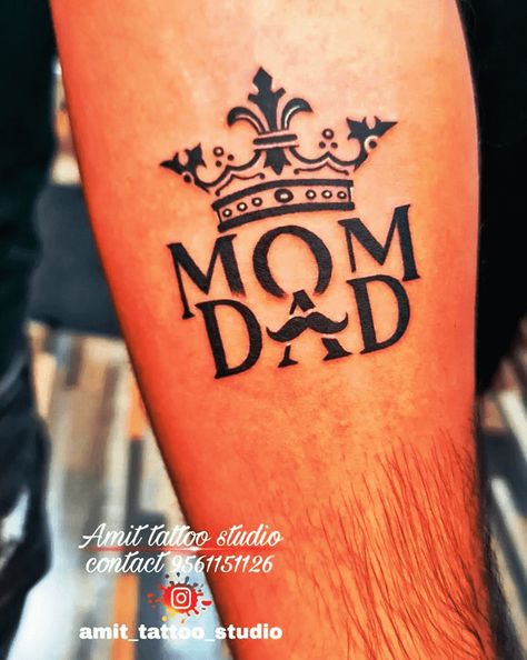 Mom Dad Tattoo Design Images (Mom Dad Ink Design Ideas) Tattoo Ideas For Men About Mom, Men Chest Drawing, Mom Dad Tattoo Design For Men, Moms Name Tattoo Ideas Men, Dad Mom Tattoo, Mom Tattoo For Men, Mom And Dad Tattoos, Tattoo Ideas For Men Chest, Mom Dad Tattoo Design