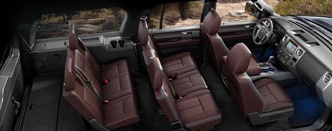 2016 Expedition Luxury Suv Cars, Ford Expedition El, Ford Interior, Mom Car, Jeep Commander, Suv Cars, Expedition Vehicle, Army Vehicles, Family Car