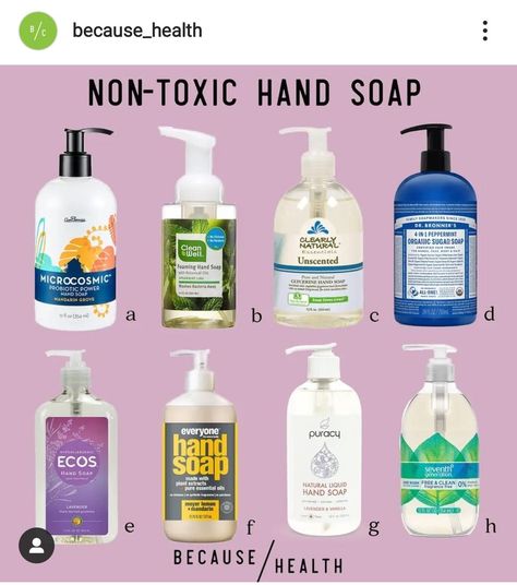 Essential Oil Hand Soap, Diy Foaming Hand Soap, Nontoxic Cleaning, Toxic Free Living, Chemical Free Living, Nontoxic Beauty, Toxic Cleaning Products, Eco Friendly Cleaning Products, Hand Soaps