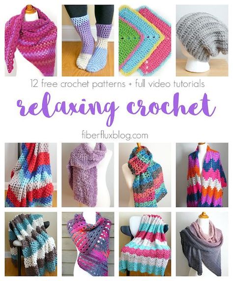 Crochet Projects To Sell, Self Striping Yarn, Mitered Square, Crochet Easy, Easy Stitch, Crochet World, Square Blanket, Free Crochet Patterns, Pom Pom Hat