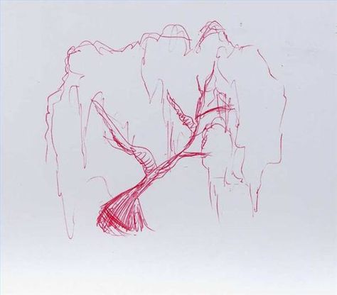 Willow Tree Sketch, Willow Tree Drawing, Tree Doodles, Trees Drawing Tutorial, Willow Tree Art, Tree Drawings, Mom Drawing, Willow Tree Tattoos, Tree Sketch