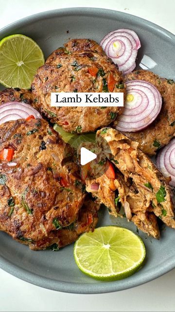 Lamb Kebab Recipes, Lamb Mince Recipes, Lamb Kebab, Lamb Patties, Lamb Kebabs, Eid Food, Ginger Garlic Paste, Mince Recipes, Pan Fry