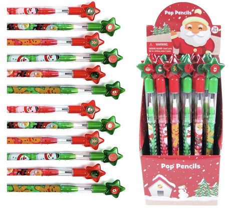 Bring joy to every drawing and writing session! 🎁🌟 #ChristmasStationery #TinyMills #HolidayPencils Classroom Rewards, Christmas Party Favors, Perfect Stocking Stuffers, Dry Erase Markers, Erasers, Office Products, Display Boxes, Student Gifts, Dry Erase