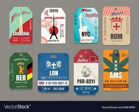 Nyc Tourist, London Illustration, Graphic Photography, Paris And London, Illustrations Painting, Voyage New York, Bathroom Artwork, Barbie Diorama, Luggage Labels