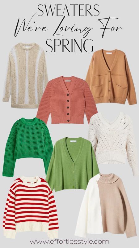 Spring Sweaters For Women, Spring Cardigan Outfit, Cardigan Outfit Spring, Neutral Cardigan, Sweater Inspiration, Spring Sweater Outfits, Spring Sweaters, Neutral Sweater, Spring Cardigan