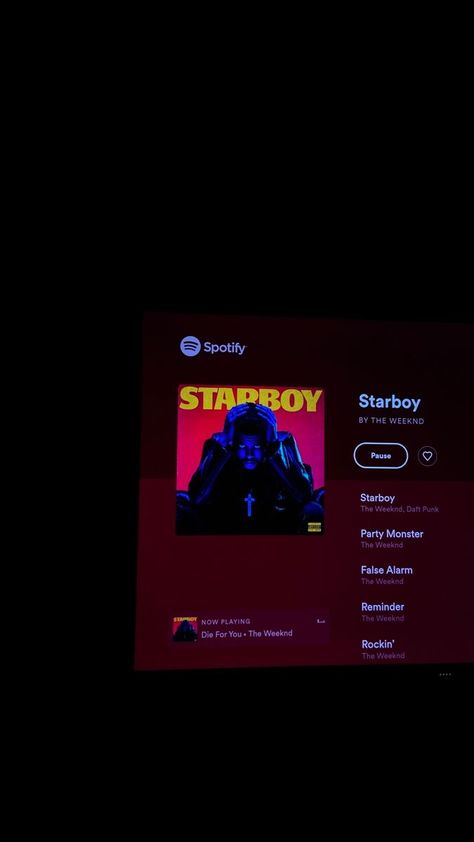 Aesthetic Wallpaper Reminder, The Weeknd Aesthetic Wallpaper, Weekend Snap, Party Monster The Weeknd, The Weeknd Aesthetic, Playlists Spotify, Weeknd Aesthetic, Weeknd Poster, Starboy The Weeknd