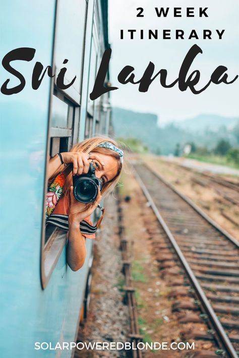 Sri Lanka Itinerary, Sri Lanka Travel, Travel Destinations Asia, Travel Asia, Asia Travel Guide, Southeast Asia Travel, Text Overlay, South Asia, Foodie Travel