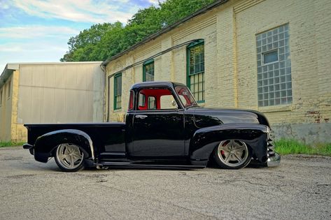 1981 Trans Am, 1950 Chevy Truck, Detroit Steel Wheels, 1952 Chevy Truck, Old Chevy Pickups, 53 Chevy Truck, Low Trucks, Old Chevy Trucks, Studebaker Trucks