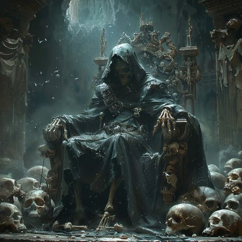 "The necromancer's throne, where shadows reign supreme 👑💀. The lord of darkness surveys his domain. #lordofdeath #darkthrone #gothicaesthetic #necromancer #spookyvibes #shadowrealm #undeadking #darkfantasyart #hauntedruins #ancientpower #gothiccastle #darkmystery #eternaldarkness #darkaesthetic #grimlord #darklord #ghostlyrealm #chillingbeauty #skeletalthrone #gothicvibes #gloomykingdom #mysticalshadows #forbiddencastle" 🖤💀🔥🕯 Necromancer Spellbook, Undead Aesthetic, Dnd Moodboard, Necromancer Aesthetic, Dnd Necromancer, Necromancer Art, Dark Ritual, Lord Of Darkness, The Necromancer