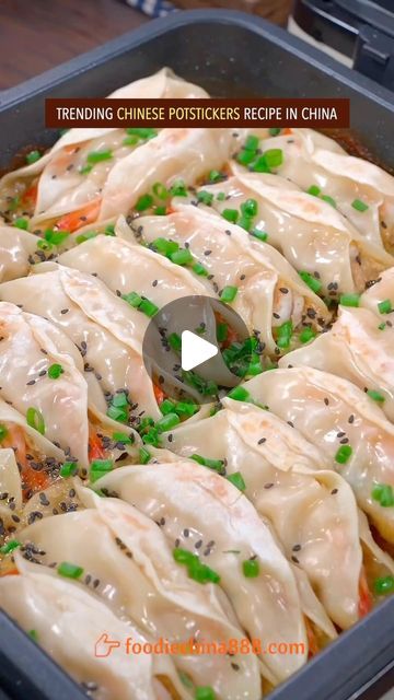 Wayne Shen on Instagram: "Trending Chinese potstickers recipe in China. Do you want to try? #recipe #cooking #chinesefood #potstickers #dumplings" China Food Recipes, Chinese Potstickers, Chinese Dumplings Recipe, Picky Bits, Pot Stickers Recipe, Dumplings Recipe Chinese, Potstickers Recipe, Asian Soup Recipes, Dim Sum Recipes