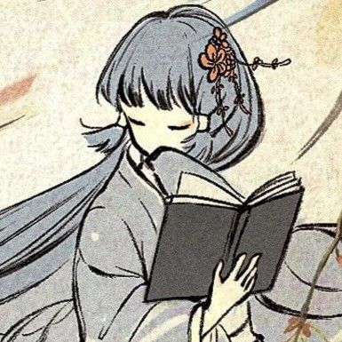 CR: anna_drw01 on TWT Book Icons Aesthetic, Ava Character, Book Pfp, Genshin Aesthetic, Ayaka Genshin Impact, Pfp Blue, Ayaka Genshin, Concept Art Books, Kamisato Ayaka