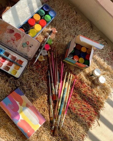 Painting time #painting #paint #art #artist #artwork #arthoe #artcore #hobby Kenzie Aesthetic, Artcore Aesthetic, Spot Splatter Splash, Kenzie Core, Artist Core, Kimya Dawson, Future Pictures, Weird Girl, Paint The Town Red