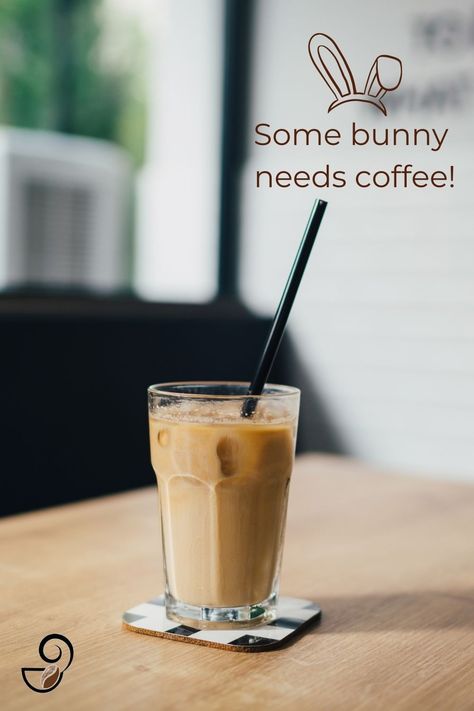 Some bunny needs coffee! ☕ Happy Easter, coffee lovers 🤎🤎🤎 #JapaneseCoffeeCo #happyeaster #coffee #coffeequotes #coffeetime #coffeelovers #coffeeholic #cafe #coffeeoftheday #quoteoftheday #instacoffee #coffeelife #life #drink Bunny Needs, Easter Coffee, Easter 2024, Need Coffee, Coffee Is Life, Coffee Quotes, Best Coffee, Coffee Time, Coffee Lovers