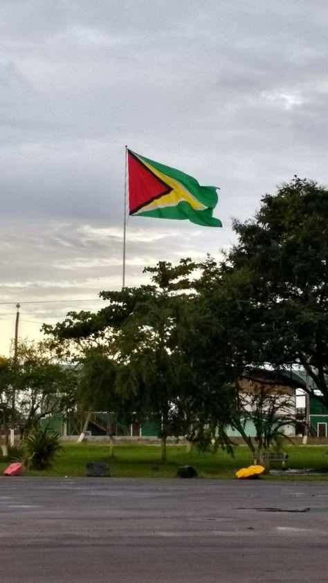 Guyana flag, Square of the Revolution Guyanese Culture Aesthetic, Guyana Aesthetic Wallpaper, Guyana Wallpaper, Guyanese Aesthetic, Guyana Aesthetic, Caribbean Gyal, Guyanese Flag, Guyana Flag, British Guiana