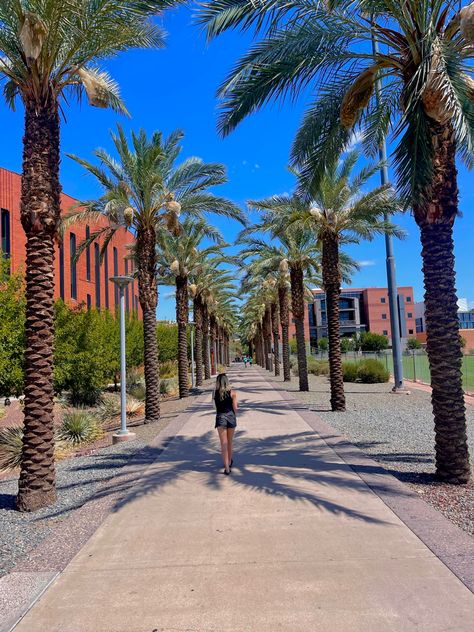 Arizona College Aesthetic, Arizona State University Aesthetic, Arizona Aesthetic Outfits, Asu Aesthetic, U Of Arizona, Walk Outfit, Arizona Aesthetic, Arizona Trip, Crossing Lines