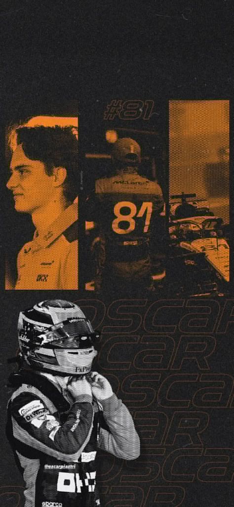 Oscar Piastri Wallpaper, Mclaren Formula 1, Oscar Piastri, F1 Poster, Iphone Lockscreen Wallpaper, Formula Racing, Bf Material, Sports Graphics, Mclaren F1