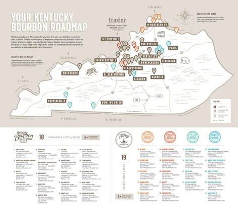 Bourbon Trail Map, Woodford Reserve Distillery, Bourbon Tour, Kentucky Bourbon Trail, Kentucky Travel, Kentucky Bourbon, American Whiskey, Bourbon Cocktails, Long Weekend