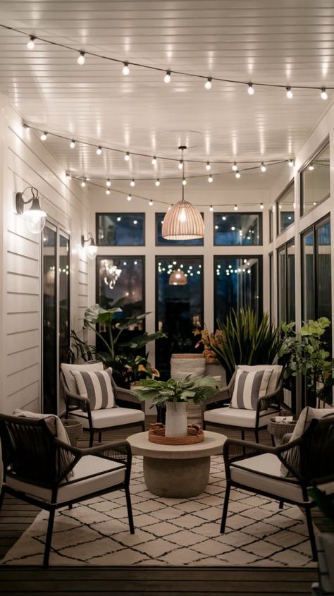 64 Inspiring 3 Season Porch Ideas To Transform Your Outdoor Living Space Cozy Screened In Porch, 3 Season Porch Ideas, 3 Season Porch, Cardio At Home, Bold Color Schemes, Creative Storage Solutions, Cozy Seating, Creative Storage, Seating Arrangements